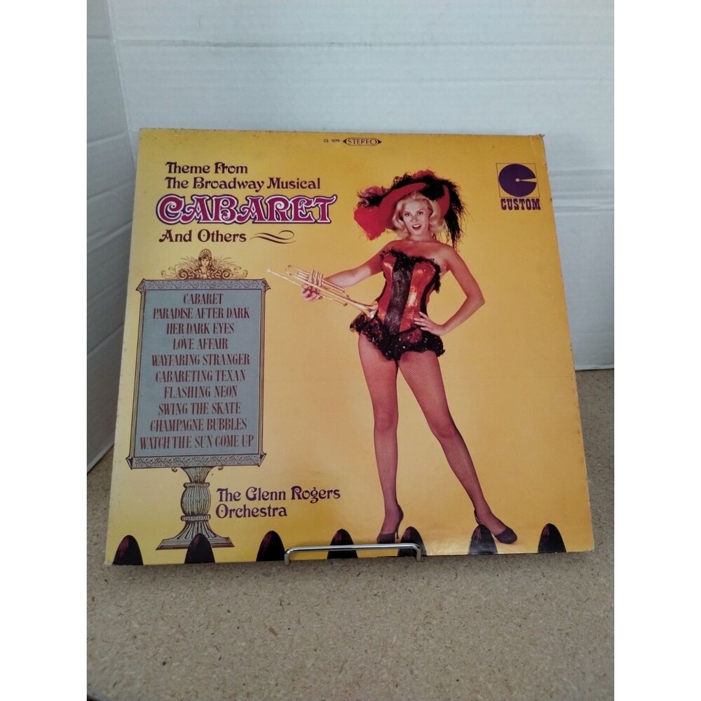 Glenn Rogers Orchestra Broadway Musical Cabaret LP Sexy Legs Showgirl Cheesecake